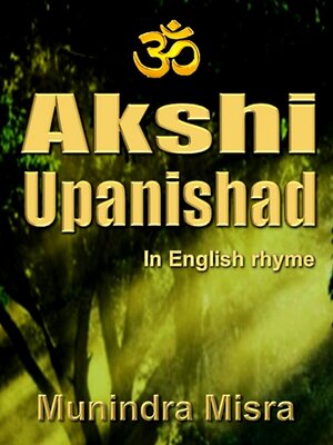 cover image of Akshi Upanishad